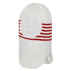 Шлем детский двойной Grandcaps (GC-P27) белый/красный