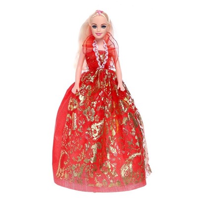 Кукла-модель «Оля» в платье, с аксессуарами, МИКС
