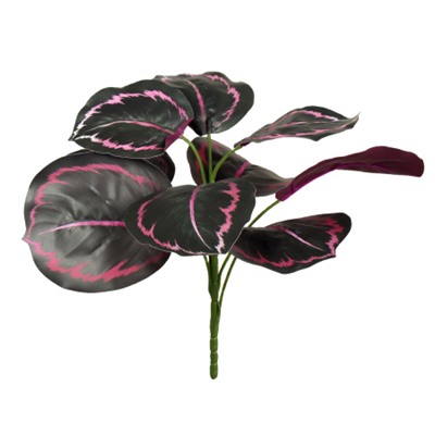 Цветок искусственный Калатея 35 см / W335118 /уп 400/