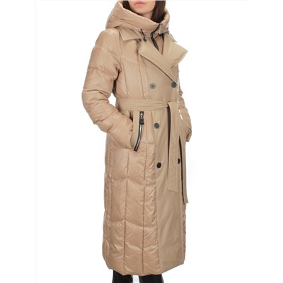 A31 BEIGE Пальто зимнее женское ANAVISTA (био-пух)