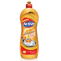 "ACTIVE" Гель-концентрат для мытья посуды (750мл) "Gold" Апельсин.12