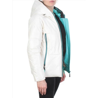 8278 WHITE Куртка демисезонная женская BAOFANI (100 гр. синтепон)