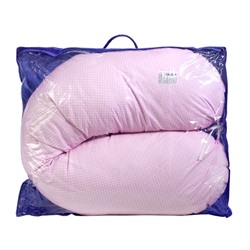 Подушка для беременных "Горошек розовый"