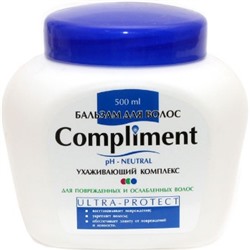 "Compliment" Бальзам "Ultra-PROTECT" д/ослаблен. волос (500мл).12 / 6546 /