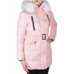 2037 PINK Куртка зимняя облегченная женская Yixiangyuan