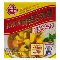Острый соус карри Премиум Ottogi, Корея, 100 г Акция