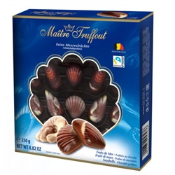 Шоколадные конфеты "Ракушки" Maitre Truffout 250гр