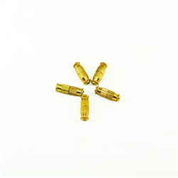Фурнитура - винтовой замок 14x5 (цвет золото) - для ОПТовиков