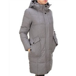 350 GRAY Пальто женское зимнее (200 гр. холлофайбера)