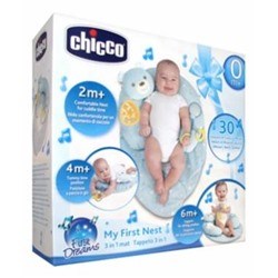 Chicco First Dreams My First Nest Tapis 3en1 0 Mois et +