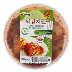 Кимчи - пекинская капуста, квашенная по-южнокорейски (острая) Чонджон, 200 г Акция
