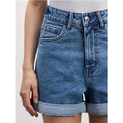 шорты джинсовые женские индиго