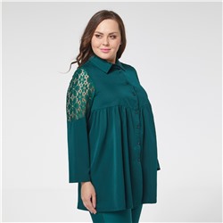 Блуза «Астра» 009-002-362, Темно-Зеленый