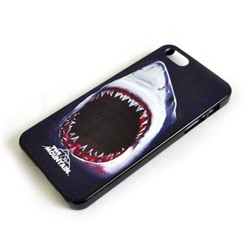 Чехол для iPhone 5/5s "Shark Bite (black)"
