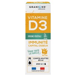 Granions Vitamine D3 200 UI 20 ml
