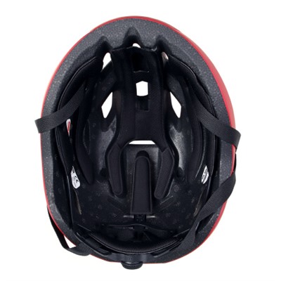 Шлем велосипедный, Цвет красный матовый. Размер: М.  / W36RM-M / уп 25