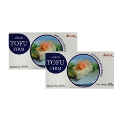 Тофу Silken Tofu Firm Jions, Япония, 2шт x 300 г Акция