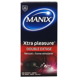 Manix Xtra Pleasure Double Extase 12 Pr?servatifs