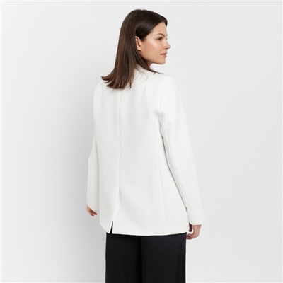 Пиджак женский MINAKU: Classic цвет белый, р-р 46