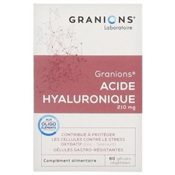 Granions Acide Hyaluronique 60 G?lules V?g?tales