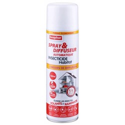 Beaphar Spray and Diffuseur Automatique Insecticide Habitat 500 ml
