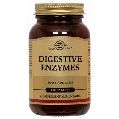 Solgar Digestive Enzymes 100 Comprim?s