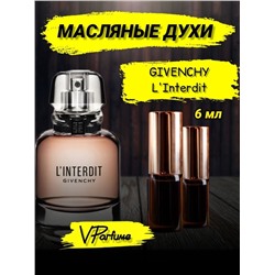 Linterdit givenchy духи масляные живанши (6 мл)