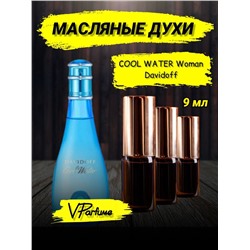 Davidoff cool water woman масляные духи (9 мл)