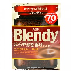 Растворимый кофе Mild Blendy AGF, Япония, 140 г Акция