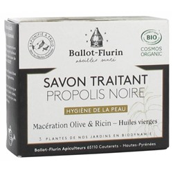 Ballot-Flurin Savon Traitant Propolis Noire Bio 100 g