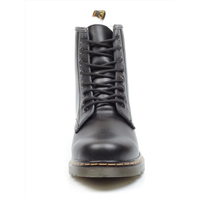 04-MB6021-1 BLACK Ботинки зимние женские (натуральная кожа, натуральный мех)