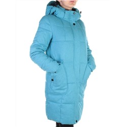 350 LT. BLUE Пальто женское зимнее (200 гр. холлофайбера)