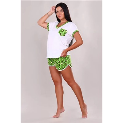 Пижама женская - Киви - 257 - зеленый