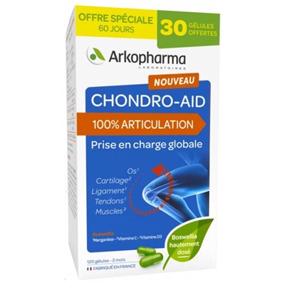 Arkopharma Chondro-Aid 100% Articulation 120 G?lules