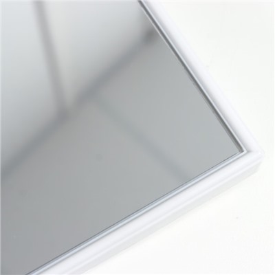 Фоторамка на 4 фото 10х15 см+зеркало "Отражение" белая набор 5 шт 31х41 см