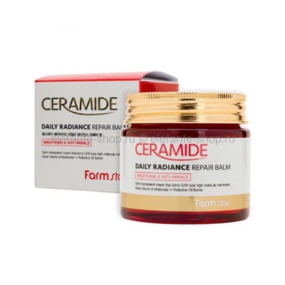 Крем-бальзам FarmStay Ceramide Daily Radiance Repair Balm 80g (125)