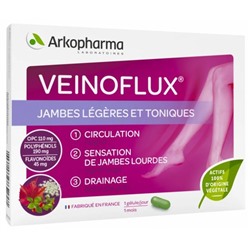 Arkopharma Veinoflux Jambes L?g?res et Toniques 30 G?lules