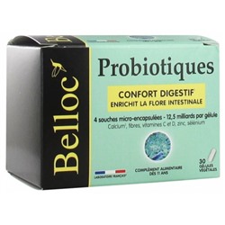 Belloc Probiotiques 30 G?lules V?g?tales