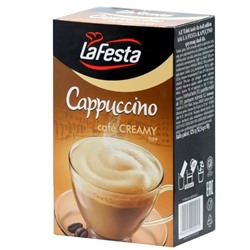 Кофейный напиток La Festa Cappuccino со вкусом сливок 12,5гр (упаковка 10шт)