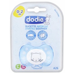 Dodie Sucette Anatomique Silicone 0-2 Mois N°A26