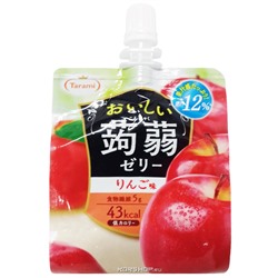 Питьевое желе Конняку со вкусом яблока Tarami, Япония, 150 г. Акция