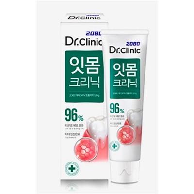 DENTAL CLINIC / Зубная паста Dr.Clinic Toothpaste Gum care/ green 120 гр*3 шт.