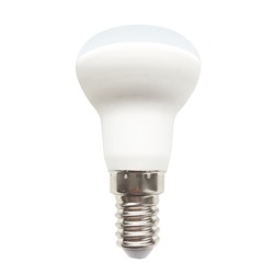LED-R50-5W/4000K/E14/FR/SLS Лампа светодиодная. Форма «Рефлектор», матовая. Белый свет (4000K). ТМ Volpe