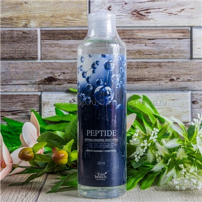 Тонер Eco Branch Peptide Hypoallergenic Skin Toner 250ml (51)