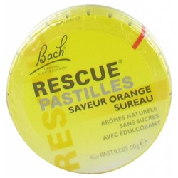 Rescue Bach Pastilles Saveur Orange Sureau 50 g
