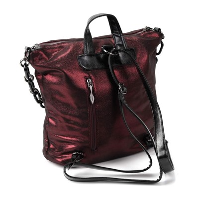 Женская текстильная сумка-рюкзак Cidirro 8741 Ред