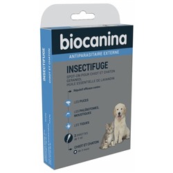 Biocanina Insectifuge Spot-On Chiot et Chaton 2 Pipettes de 1 ml