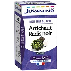 Juvamine Artichaut Radis Noir 50 G?lules