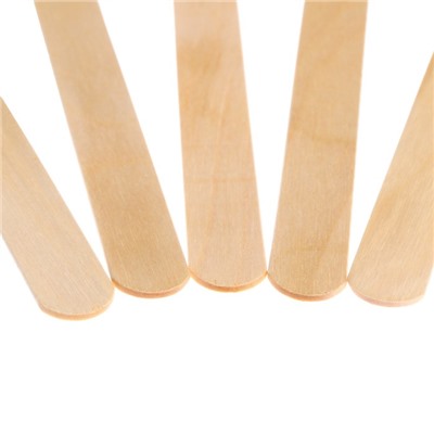 Набор деревянных палочек, 100 шт., 140 × 18 × 1,7 мм