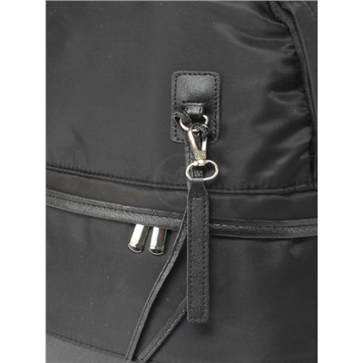 Рюкзак жен текстиль GF-6820,  1отд,  2внеш,  1внут/карм,  черный 256286